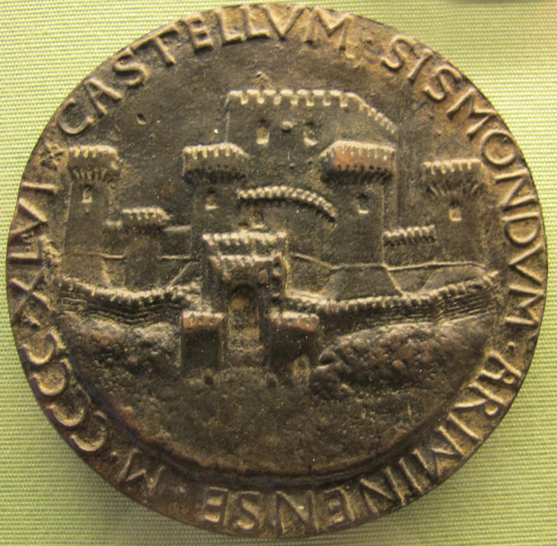 Matteo_de'_pasti,_medagli_di_sigismondo_p._malatesta,_v,_castel_sismondo,_1446.JPG