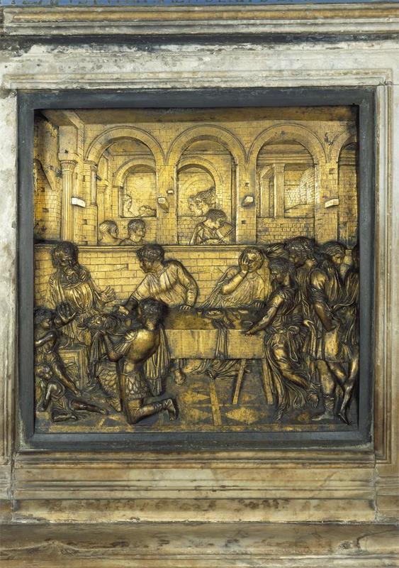 The Head of the Baptist Brought Before Herod
