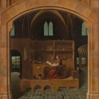 Saint Jerome in his Study